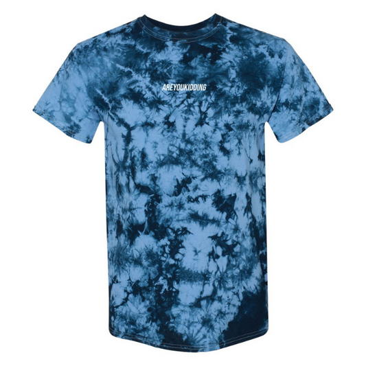 Are You Kidding Text Logo - Crystal Dye Tee