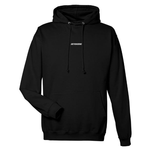 Are You Kidding Text Logo - Hoodie