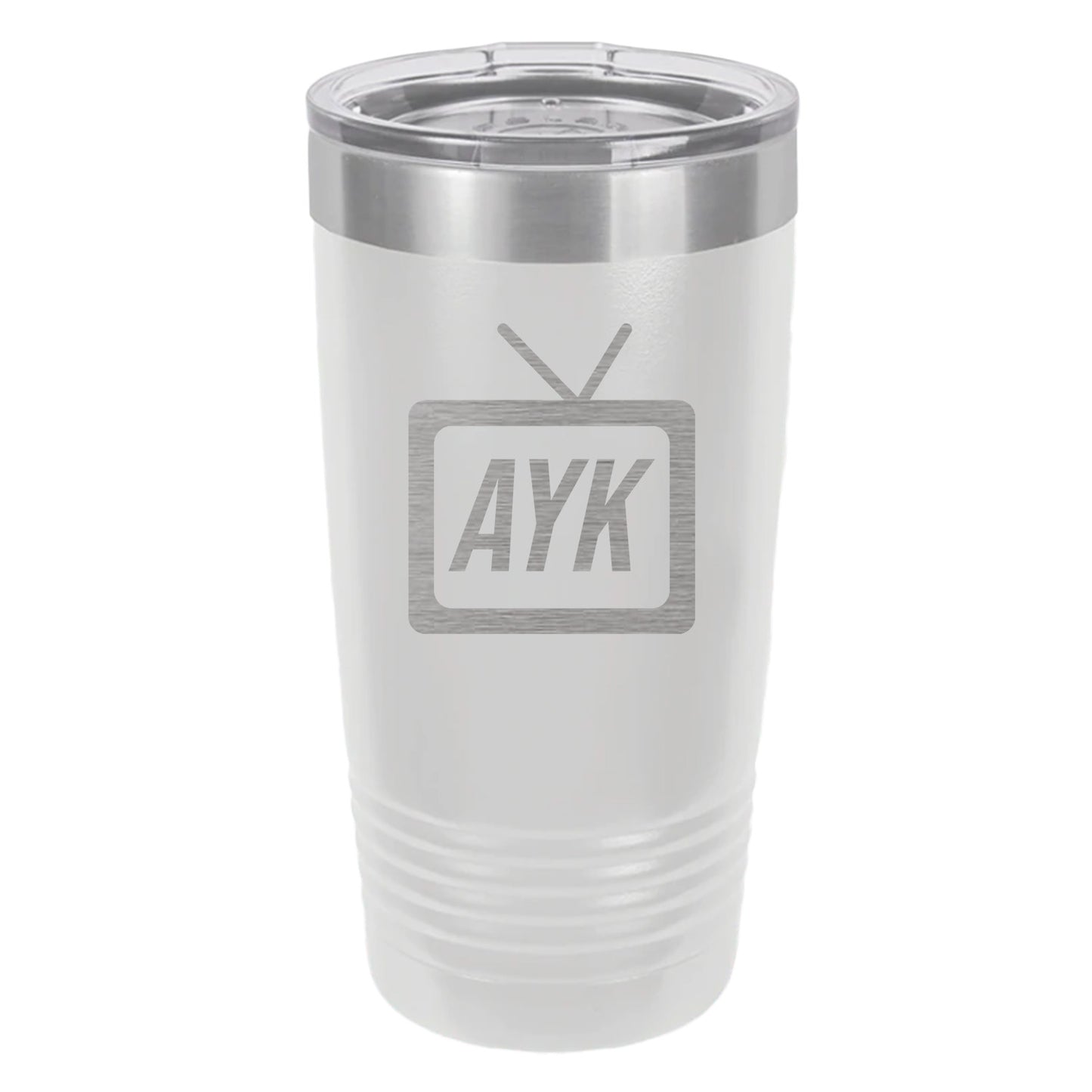 TV AYK Logo - Tumbler