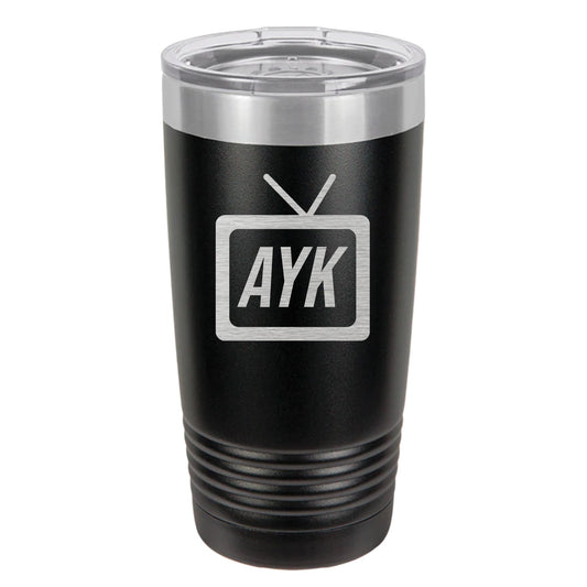 TV AYK Logo - Tumbler