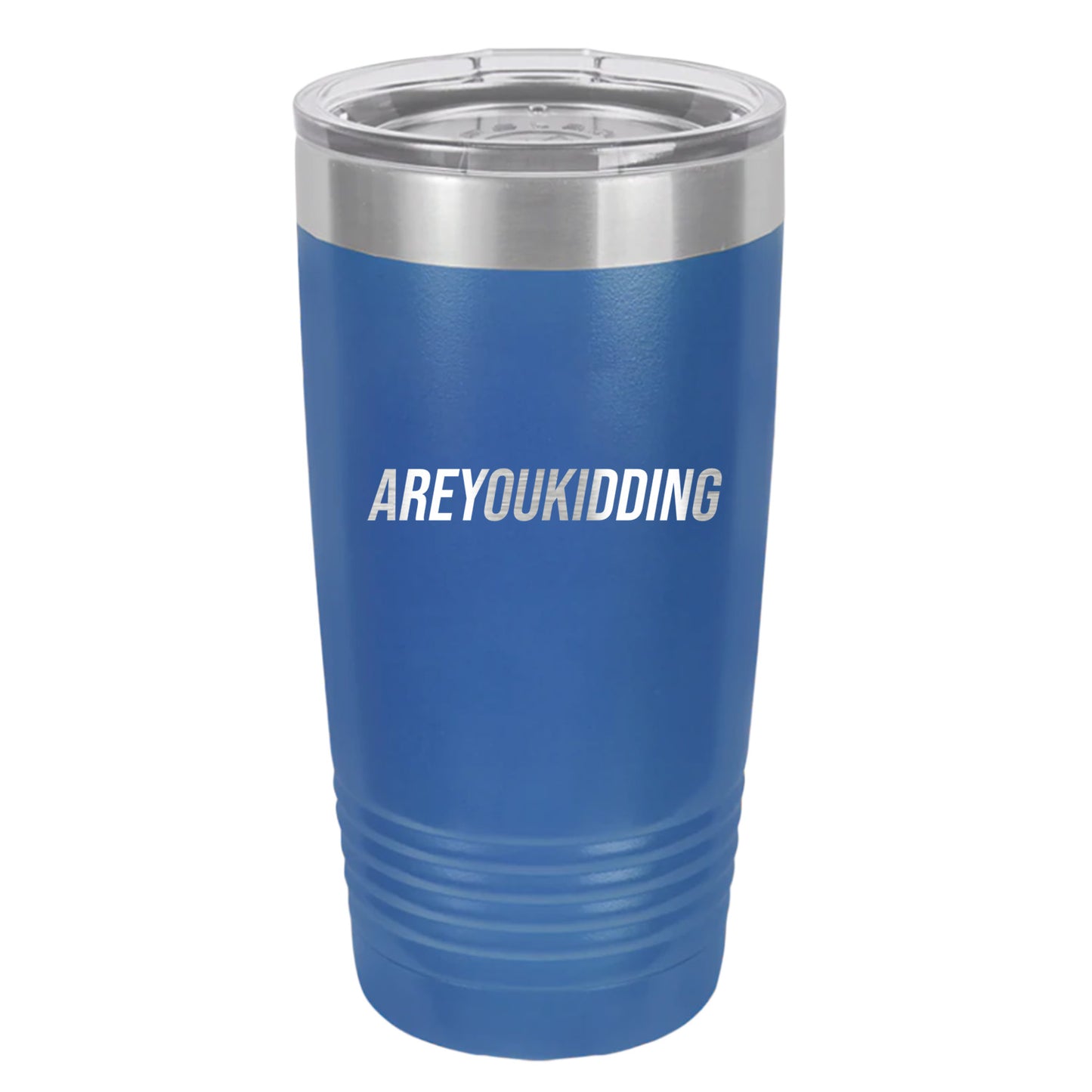 Are You Kidding Text Logo - Tumbler